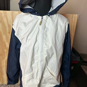 Rebecca Malone Women’s Navy and White windbreaker